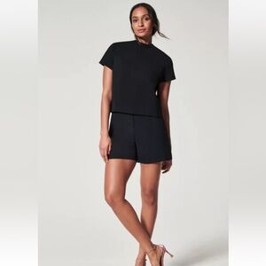 SPANX The perfect A-Line Shorts in Classic Black NWT